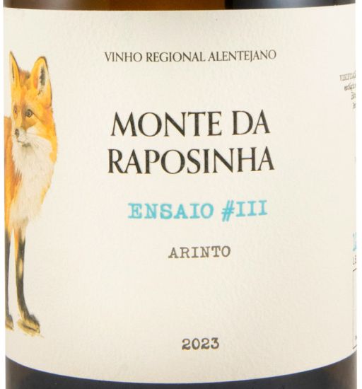 2023 Monte da Raposinha Ensaio III Arinto organic white