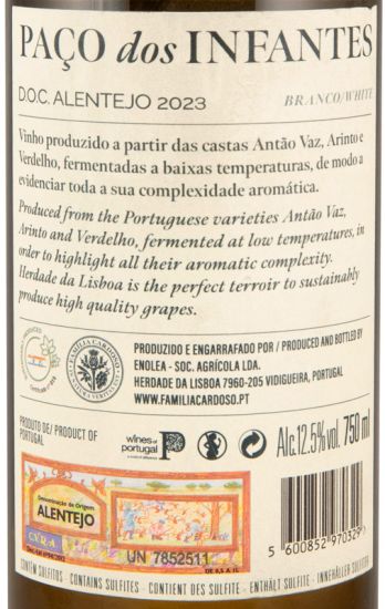 2023 Herdade da Lisboa Paço dos Infantes branco