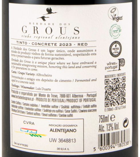 2023 Herdade dos Grous Concrete red
