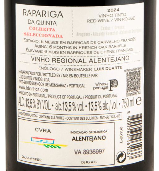 2024 Rapariga da Quinta red