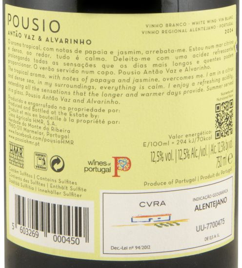 2024 Pousio Antão Vaz & Alvarinho branco