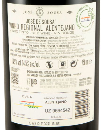 2023 José Maria da Fonseca José de Sousa red