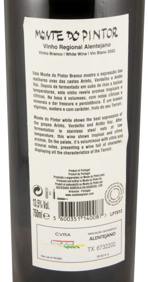 2022 Monte do Pintor white