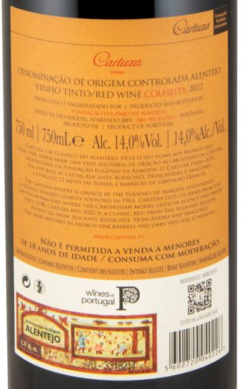 2022 Cartuxa tinto