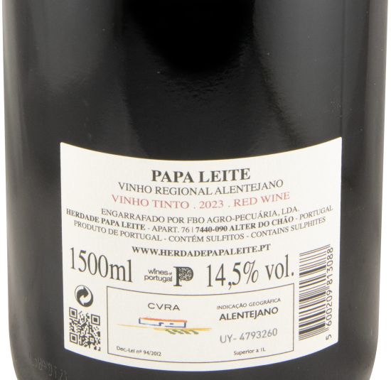 2023 Herdade Papa Leite Pacto do Diabo tinto 1,5L