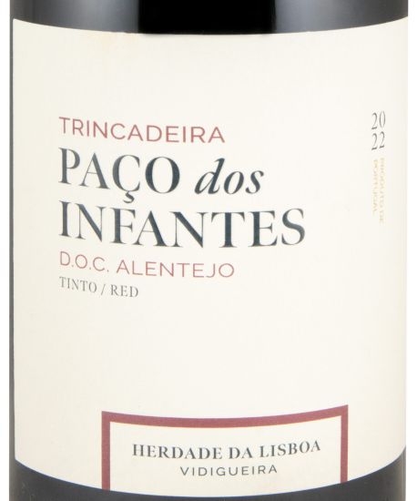 2022 Herdade da Lisboa Paço dos Infantes Trincadeira tinto