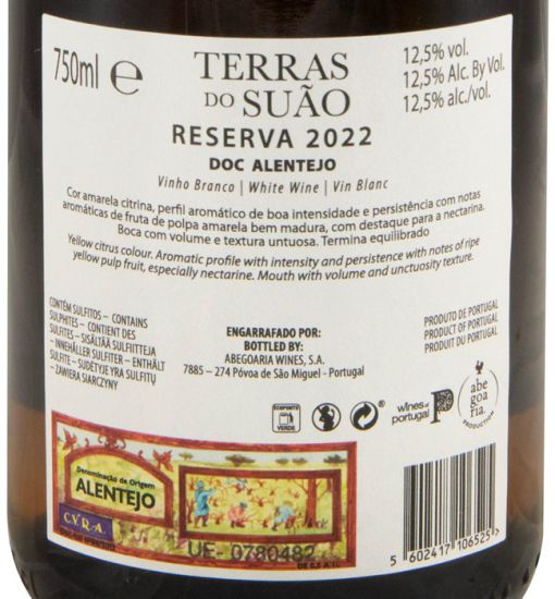 2022 Terras do Suão Reserva white