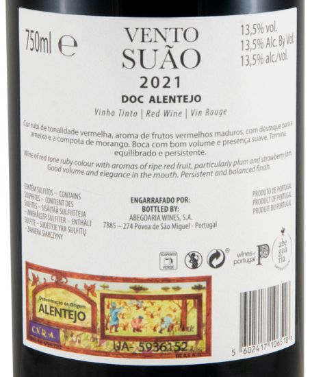 2021 Vento Suão tinto