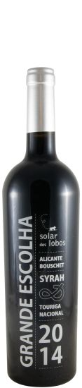 2014 Solar dos Lobos Grande Escolha tinto (rótulo danificado)