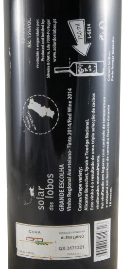 2014 Solar dos Lobos Grande Escolha red