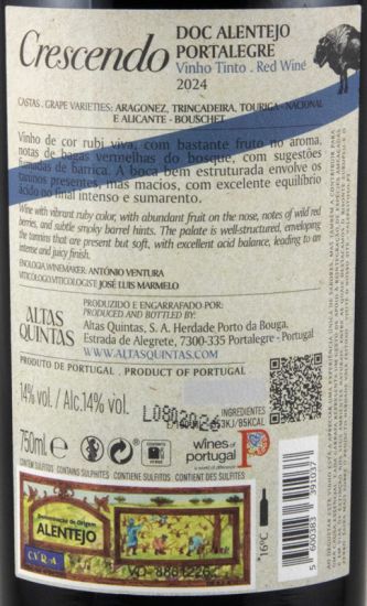 2024 Altas Quintas Crescendo red