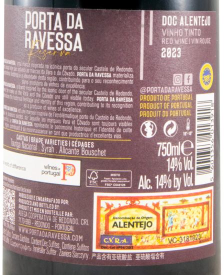 2023 Porta da Ravessa Reserva red