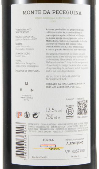 2025 Monte da Peceguina branco