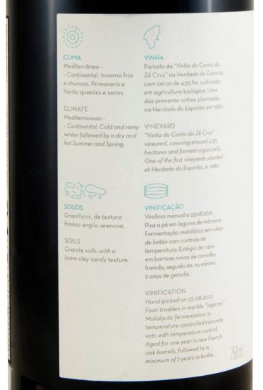 2021 Esporão Aragonês organic red