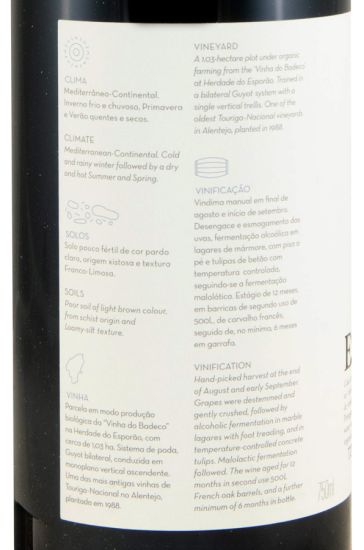 2023 Esporão Touriga Nacional biológico tinto