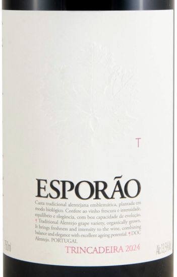 2024 Esporão Trincadeira organic red