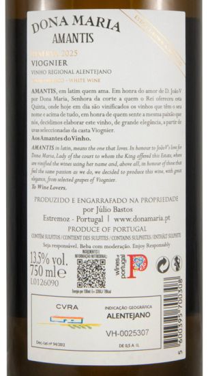 2025 Júlio Bastos Dona Maria Amantis Reserva white