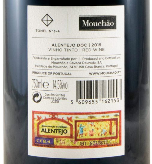 2015 Mouchão Tonel 3-4 tinto