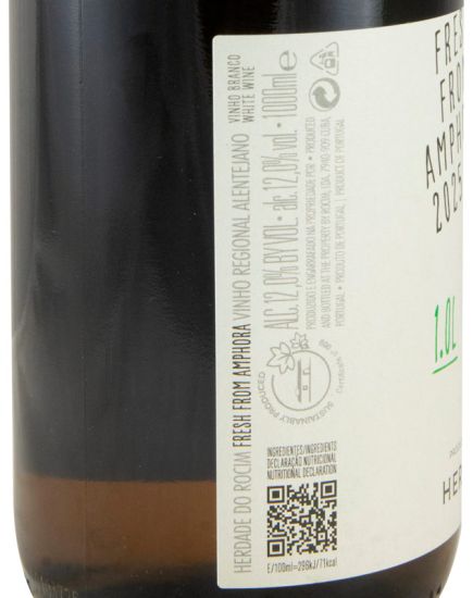 2025 Herdade do Rocim Fresh from Amphora branco 1L