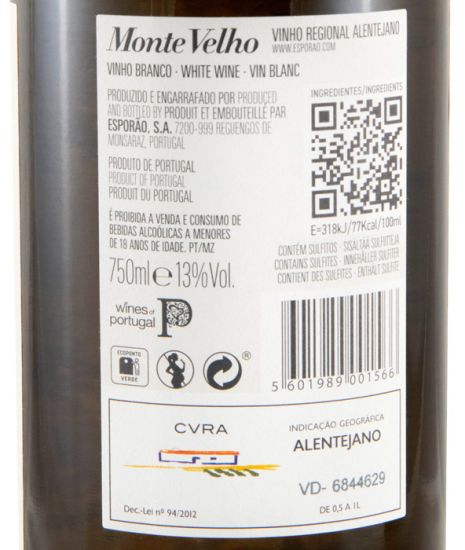 2025 Esporão Monte Velho branco