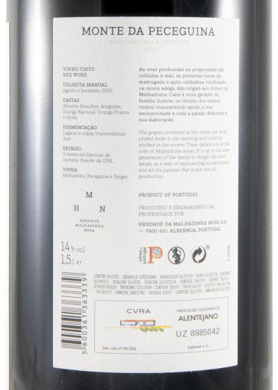 2023 Monte da Peceguina tinto 1,5L