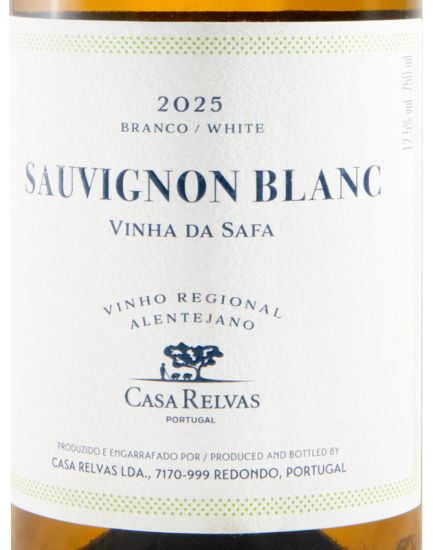 2025 Casa Relvas Vinha da Safa Sauvignon Blanc branco