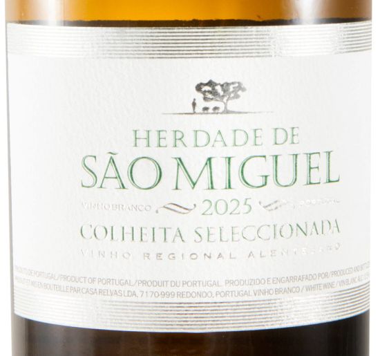 2025 Herdade de São Miguel Colheita Seleccionada branco