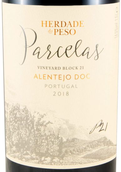 2018 Herdade do Peso Parcelas red 1.5L