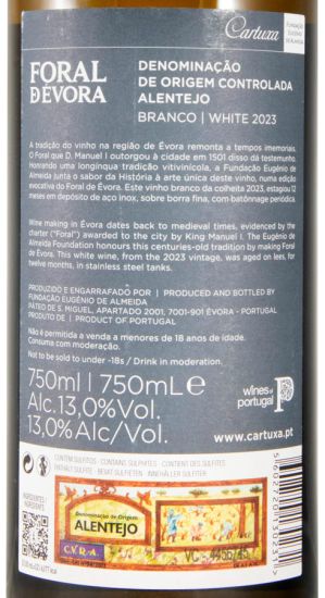 2023 Foral de Évora branco