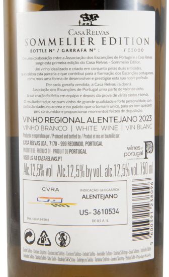 2023 Casa Relvas Sommelier Edition white