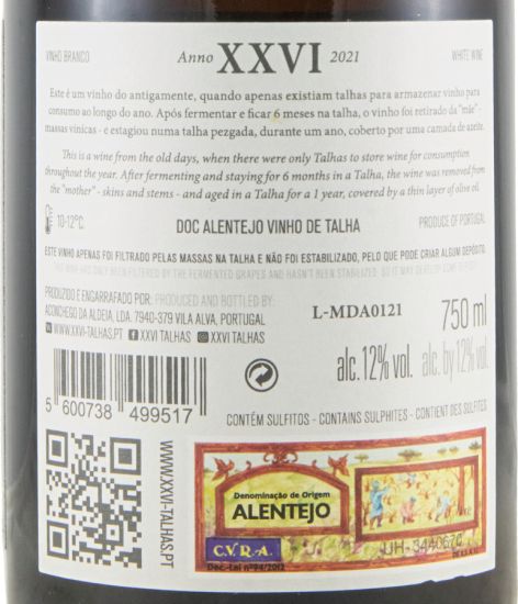 2021 XXVI Talhas branco