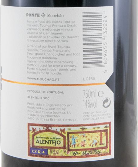 2022 Mouchão Ponte tinto