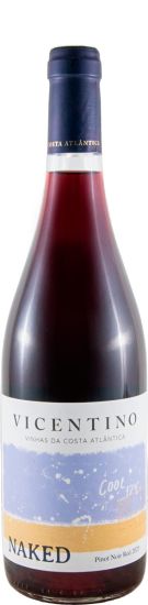 2025 Vicentino Naked Pinot Noir red
