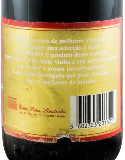 1990 Tavares Rodrigues Colares Reserva tinto