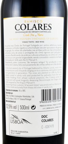 2007 Colares Casal Sta. Maria Ramisco red 50cl