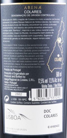 2009 Colares Arenae red 50cl