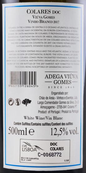 2017 Adega Viúva Gomes Collares branco 50cl