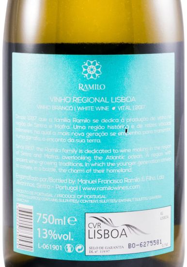 2017 Ramilo Malvasia Colares branco