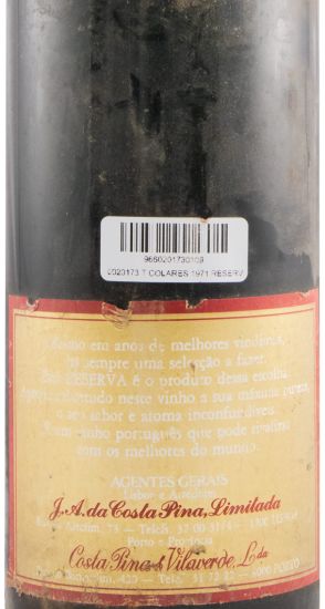 1971 M.J.C. Colares Reserva red