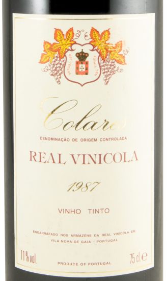 1987 Colares Real Vinícola red