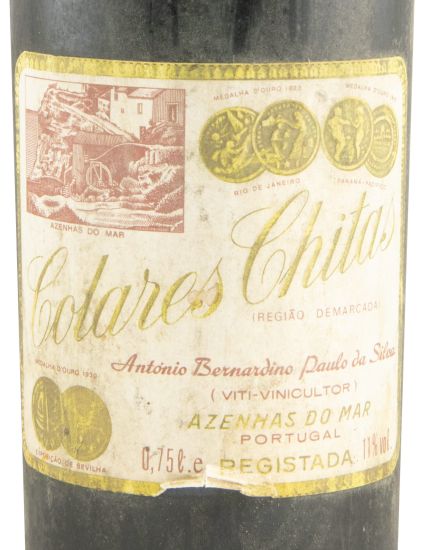 1987 Colares Chitas Velho Reserva red