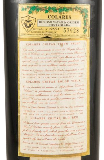 1989 Colares Chitas Velho Reserva tinto