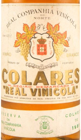 1981 Colares Real Vinícola Reserva branco