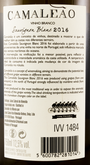2016 Camaleão Sauvignon Blanc white