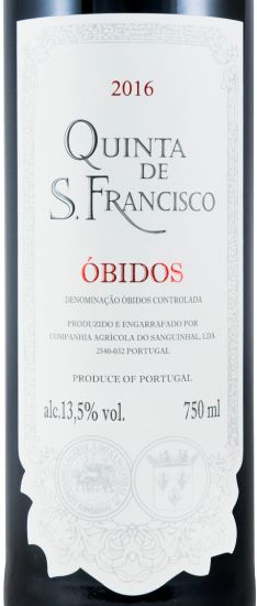 2016 Quinta de S. Francisco red