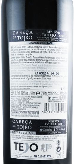 2016 Cabeça de Toiro Reserva Castelão red