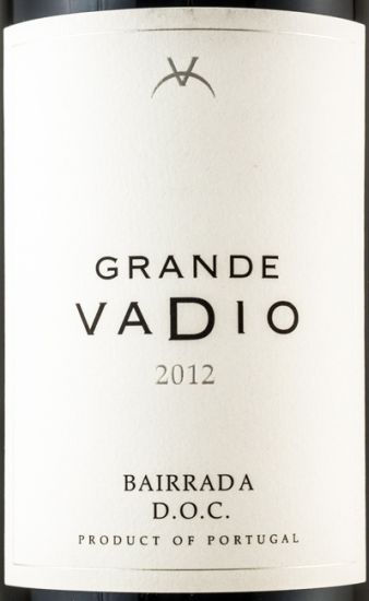 2012 Grande Vadio Baga Vinhas Velhas red