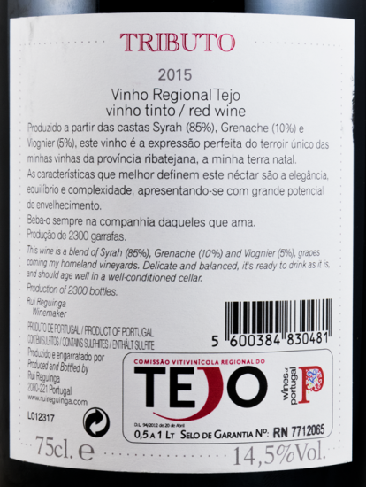 2015 Tributo tinto