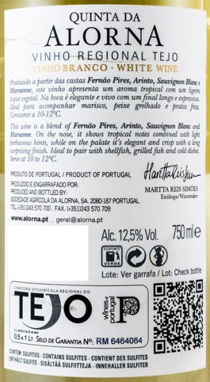2015 Quinta da Alorna branco