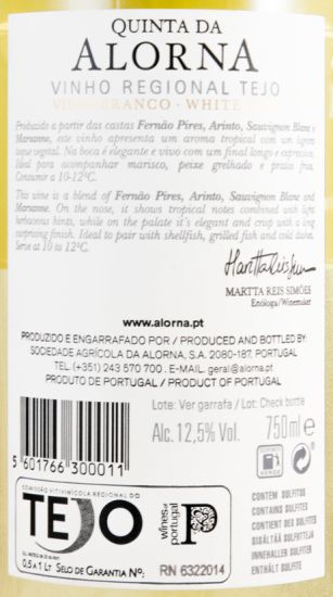 2016 Quinta da Alorna white
